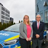 Annette Henning und Landrat Thomas Hendele